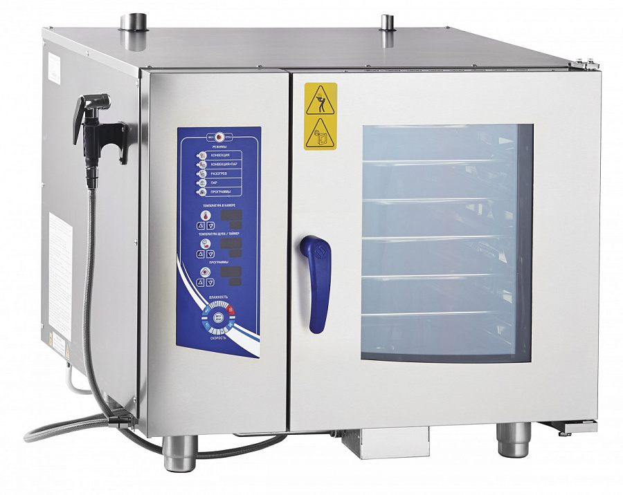 Пароконвектомат Abat ПКА 6-1/1ПМ2